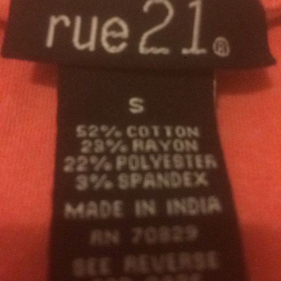 Coral blouse - Picture 2 of 2